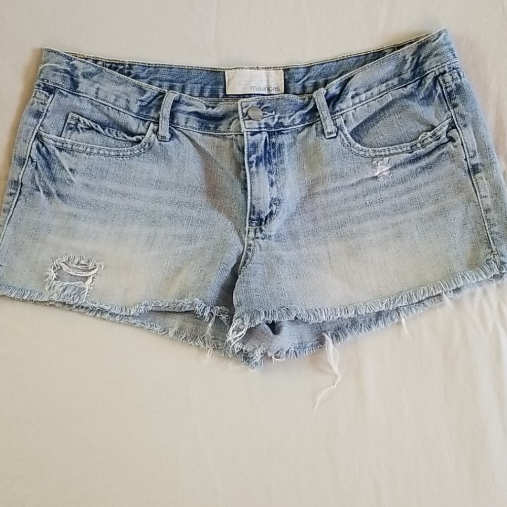 Jean Shorts Distressed